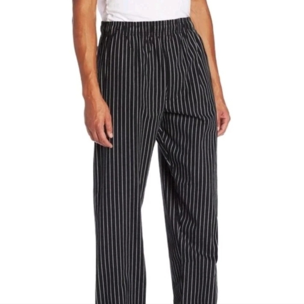 Dickies Unisex Size 5XL The Traditional Baggy Chef Pants Elastic Waist DC221 NEW